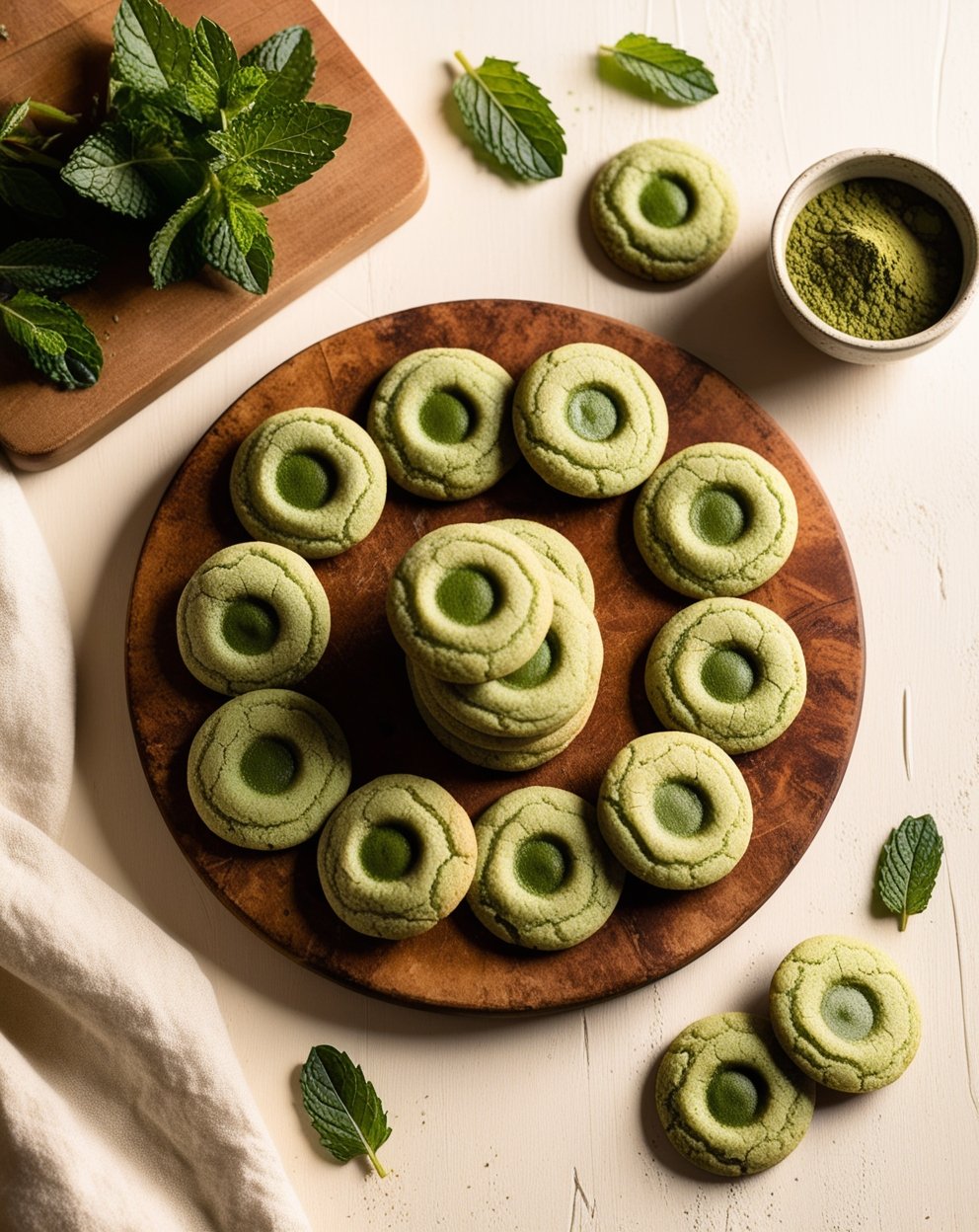 matcha cookies 2