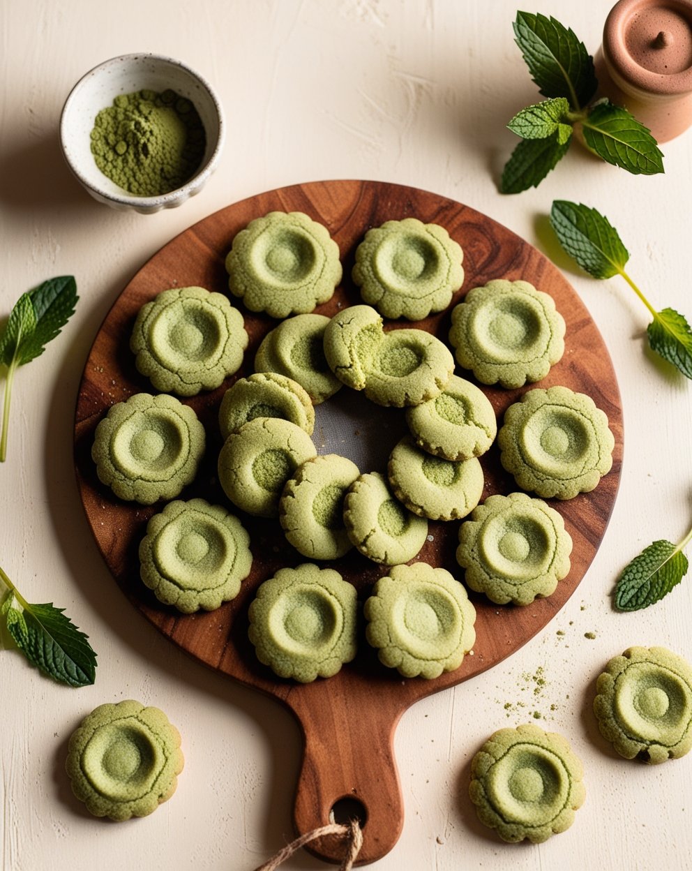 matcha cookies 3